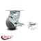 Service Caster 4 Inch Thermoplastic Rubber Caster with Roller Bearing and Brake/Swivel Lock SCC SCC-30CS420-TPRRD-TLB-BSL - alternate 3